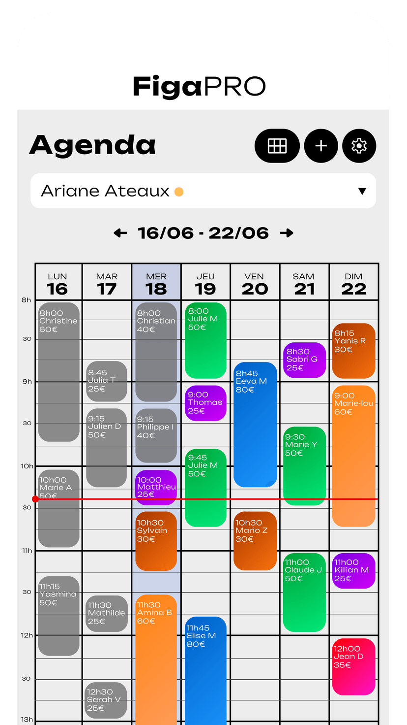 Une app complète