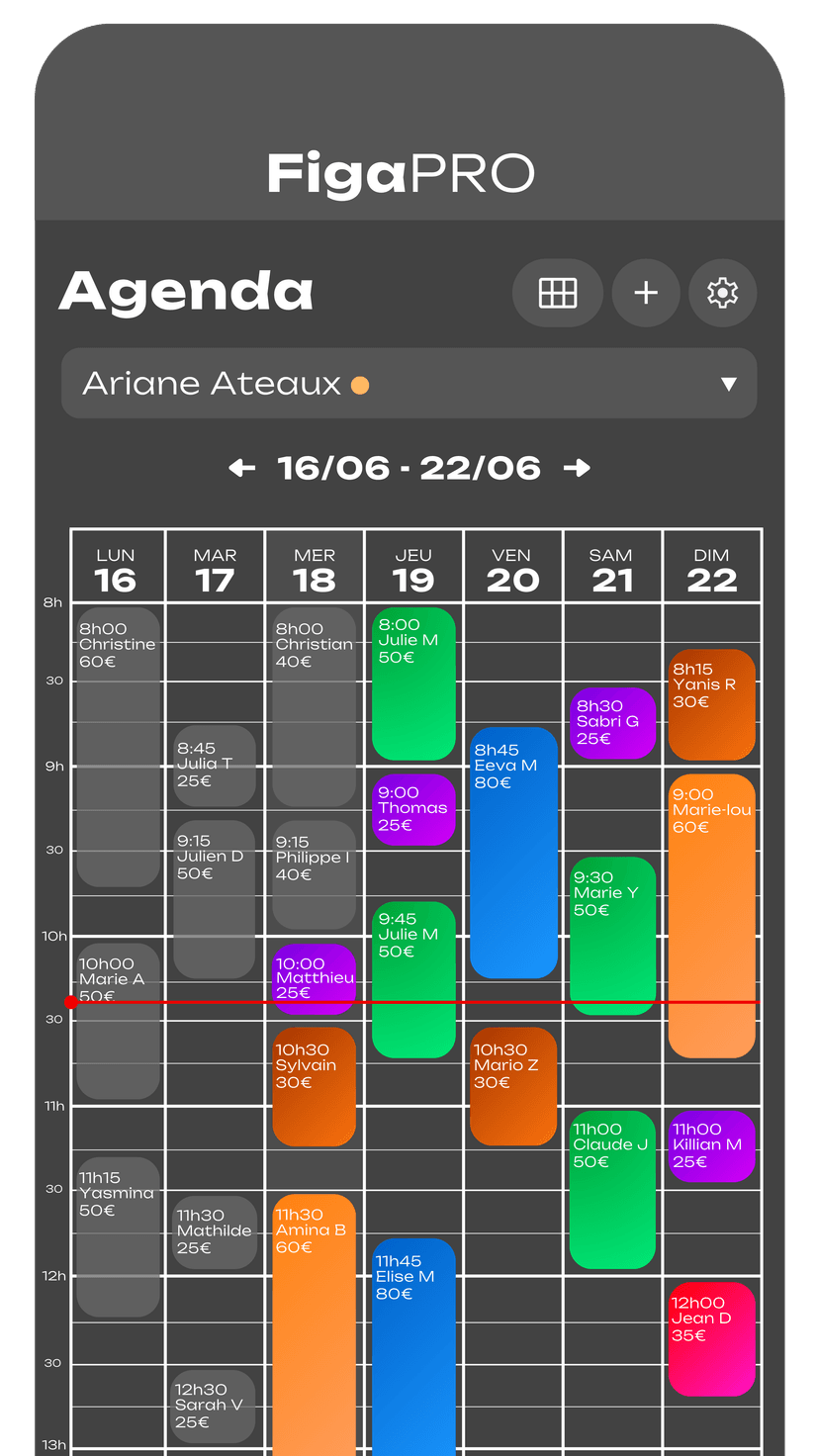 Une app complète