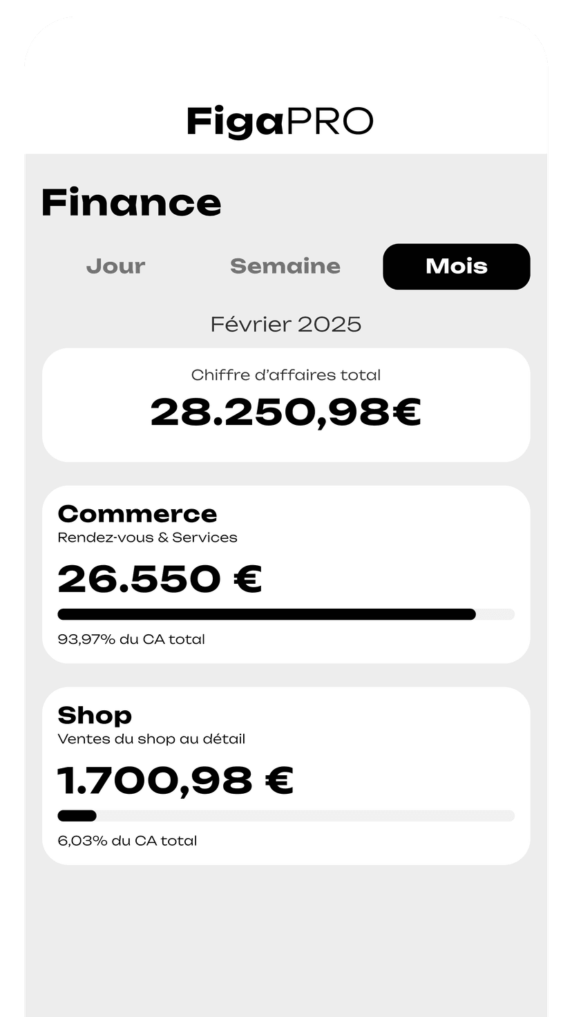 Une app complète