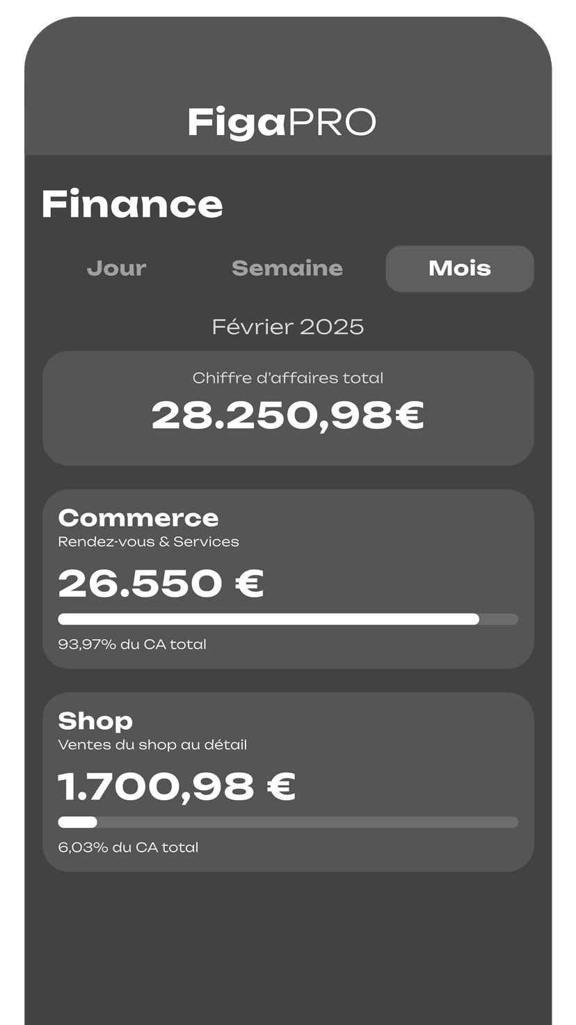 Une app complète
