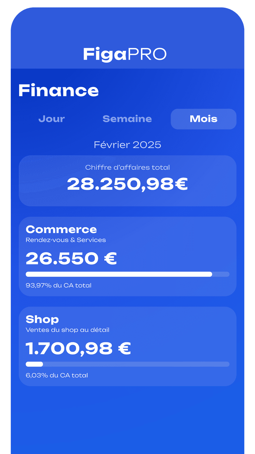 Une app complète