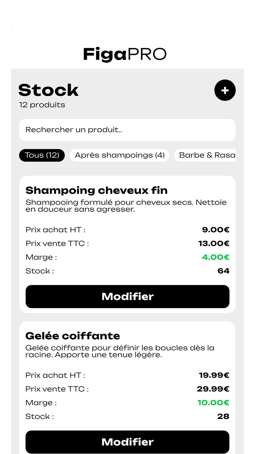 Une app complète