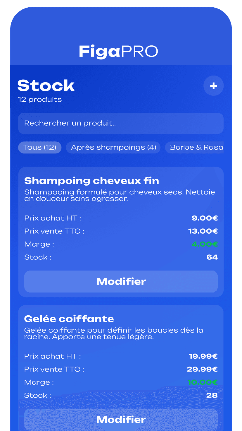 Une app complète