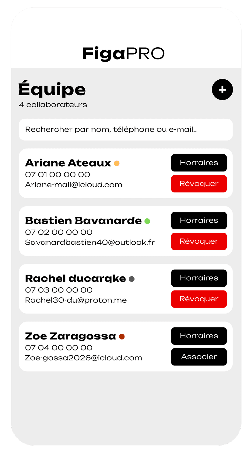 Une app complète