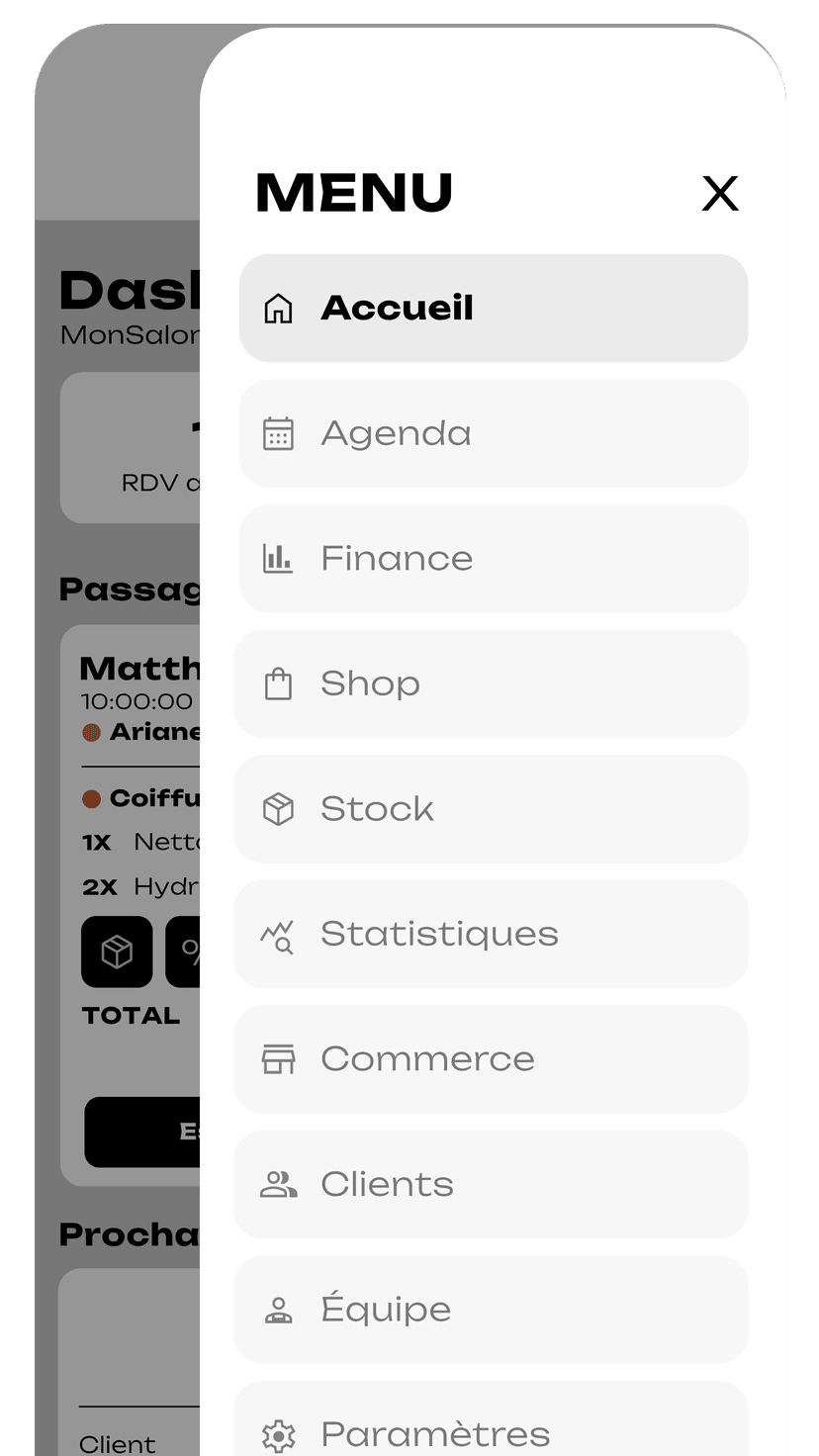 Une app complète