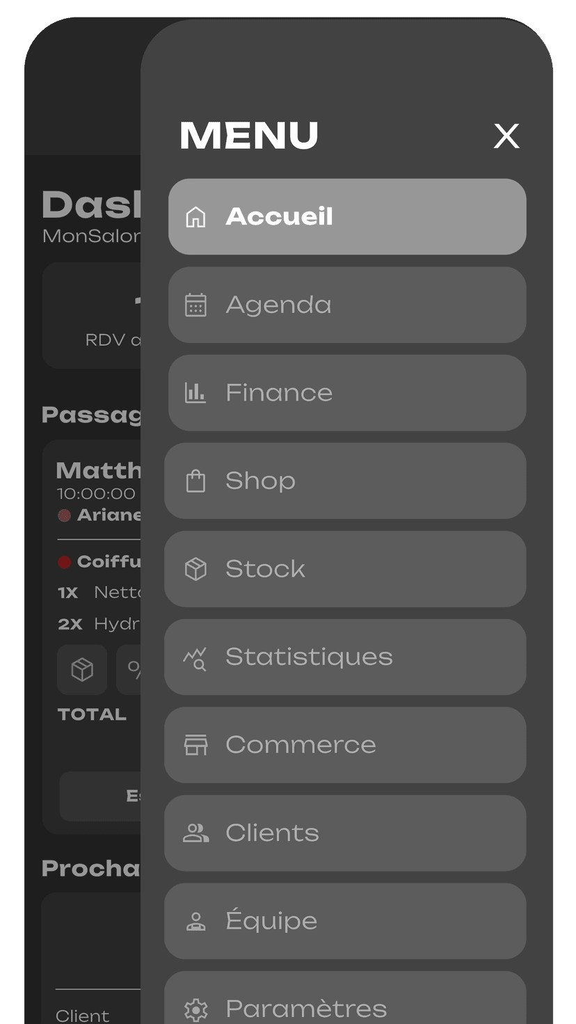 Une app complète