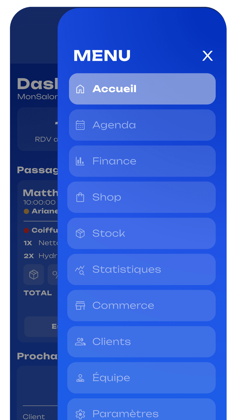 Une app complète