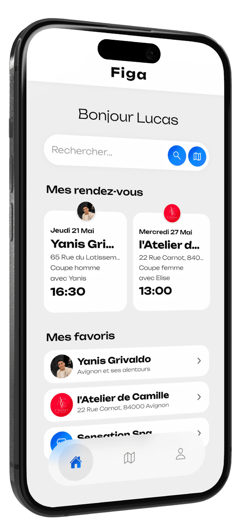 L'application beauté